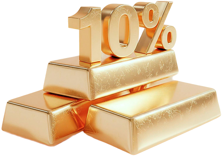 Слитки золота